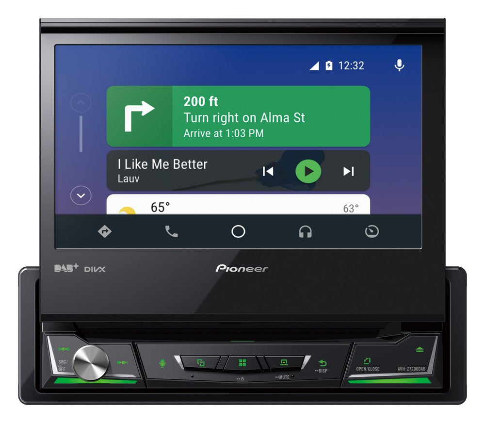 Pioneer Avh-Z7200dab Receptor Multimedia Bluetooth/Cd/Usb/Spotify/Android/Ios 7" Táctil