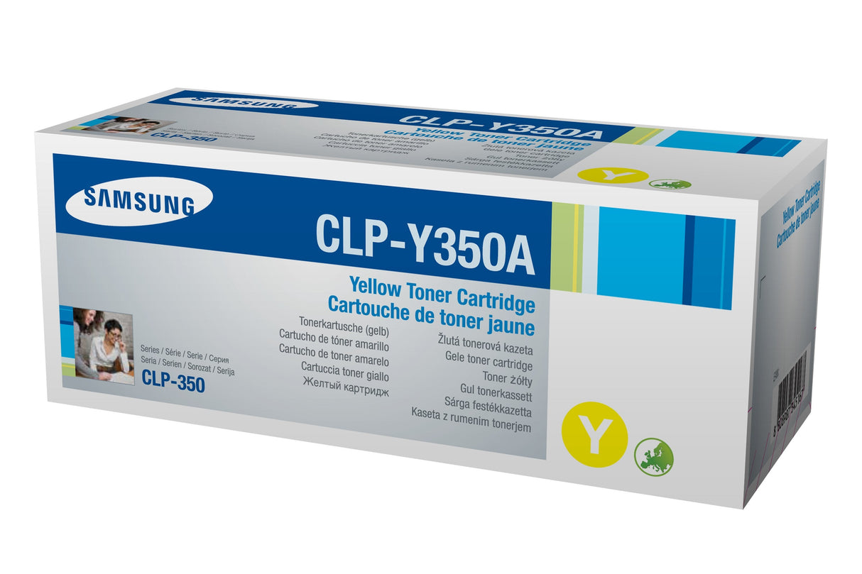 EAN 8808987345167 - Samsung CLP-Y350A cartucho de tóner 1 pieza(s) Original Amarillo imagen 3
