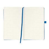 Cuaderno Herlitz My.Book A5 Cuadrado 96 Hojas. Azul Con Cinta De Lectura