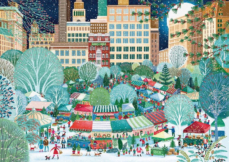 Schmidt Juegos Winterzauber 1000 Piezas) 58062