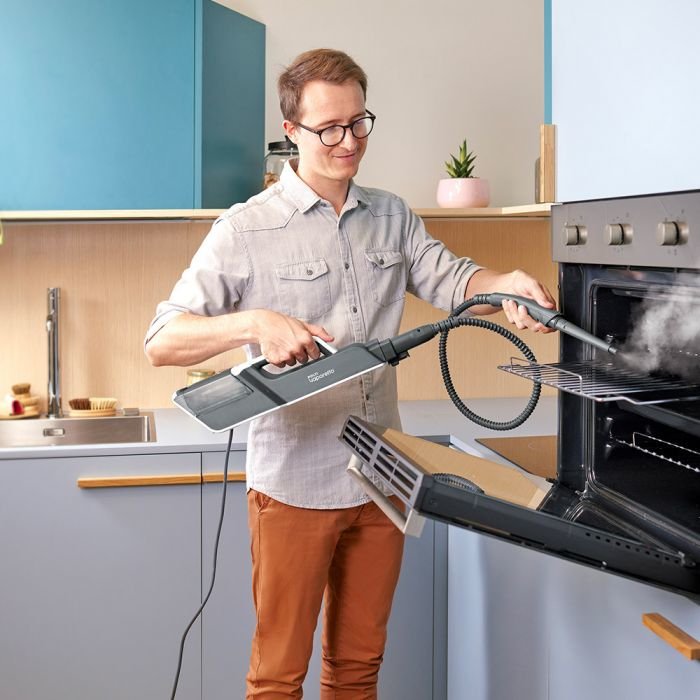 EAN 8007411013256 - Polti Vaporetto SV660_Style Fregona a vapor 0,5 L 1500 W Gris, Blanco imagen 8