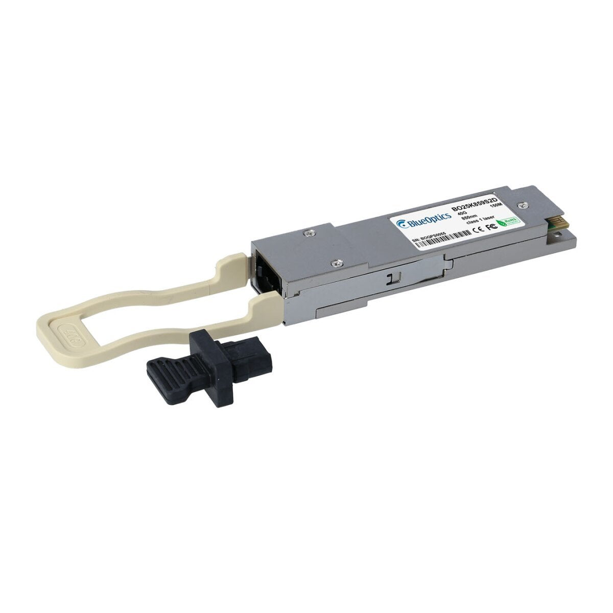 Blueoptics Qsfp+ 40g 40gbase-Sr4 850nm 150m Mpo Mmf Transceiver( Sfp-Sr-Mpo40)