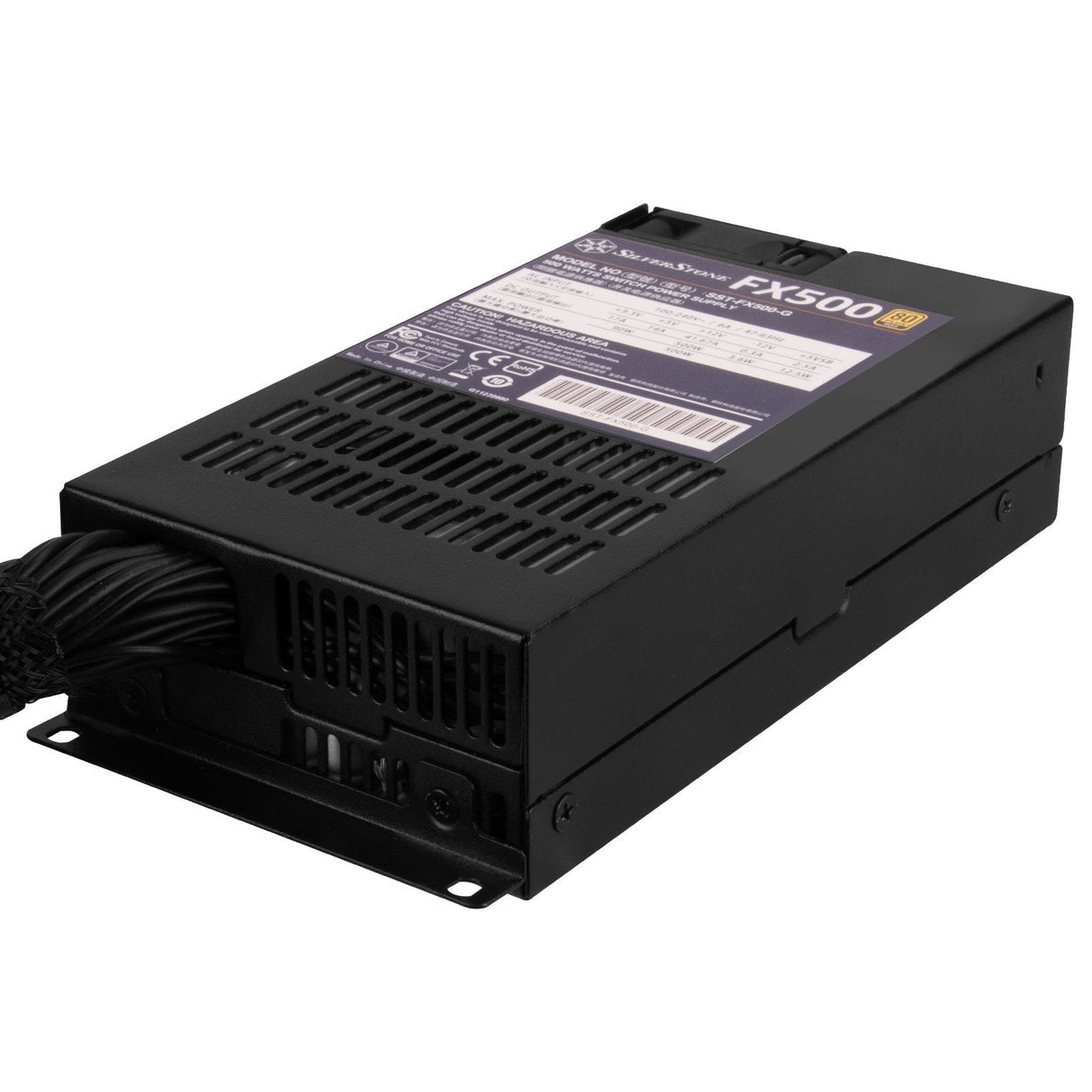 Fuente De Alimentación Silverstone 500w Flex Atx Sst-Fx500-G,