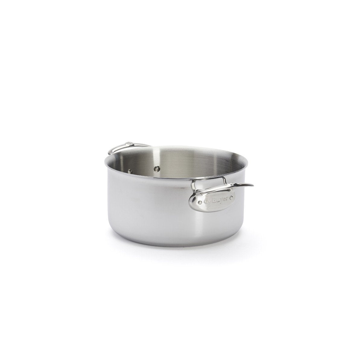 De Buyer 3742.24 Cacerola 4,1 L Alrededor Acero Inoxidable
