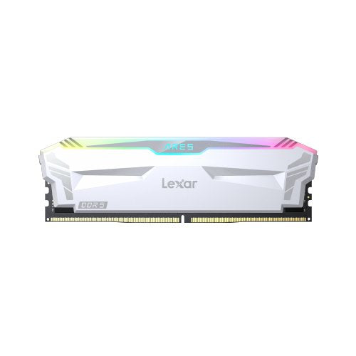 Memoria Lexar Ares Oc Ddr5 32gb (2x16gb) 6400mhz White