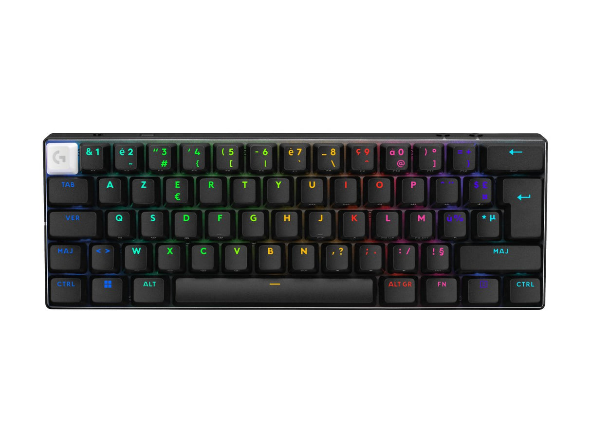 EAN 5099206112810 - Logitech G PRO X 60 teclado Juego RF Wireless + Bluetooth AZERTY Francés Negro imagen 5