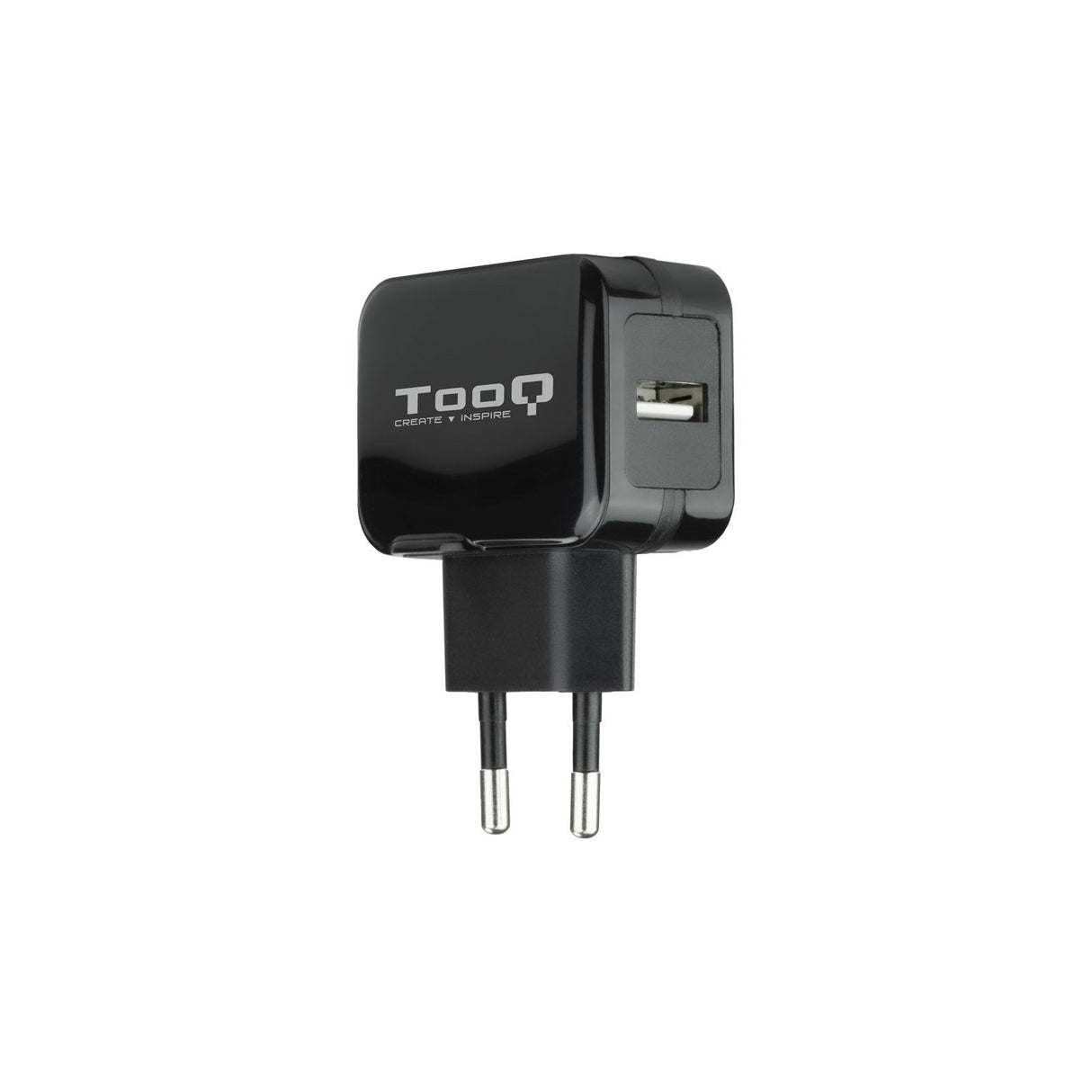 Tooq Cargador De Pared Usb 5v 2.4 A - 1 Puerto Usb - Negro