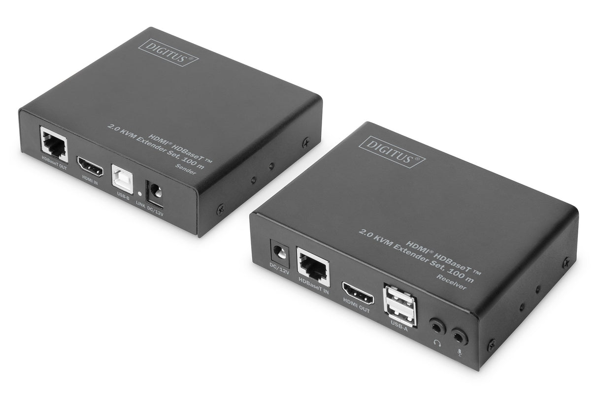 EAN 4016032472667 - Digitus DS-55505 extensor KVM Transmisor y receptor imagen 1