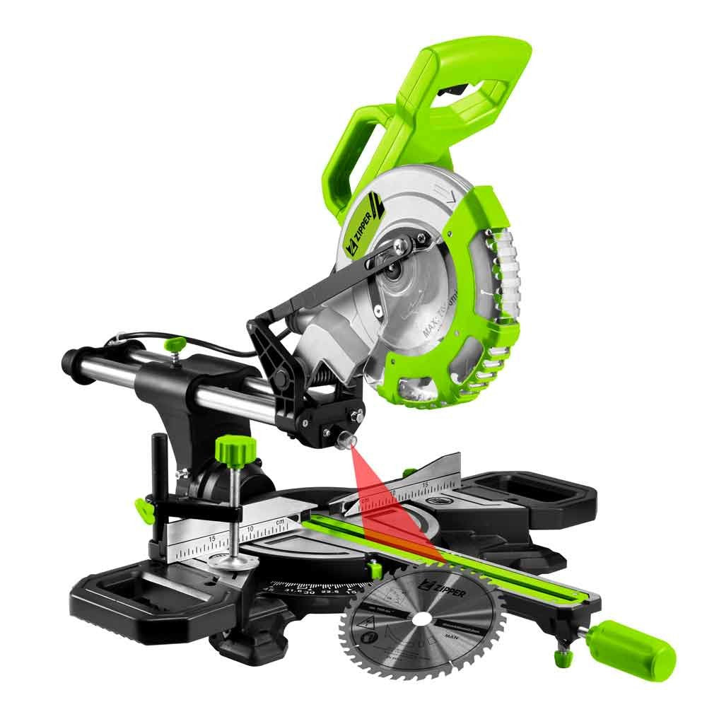 Zipper Zi-Kgs210ds Sierra Ingletadora 4500 Rpm 1700 W