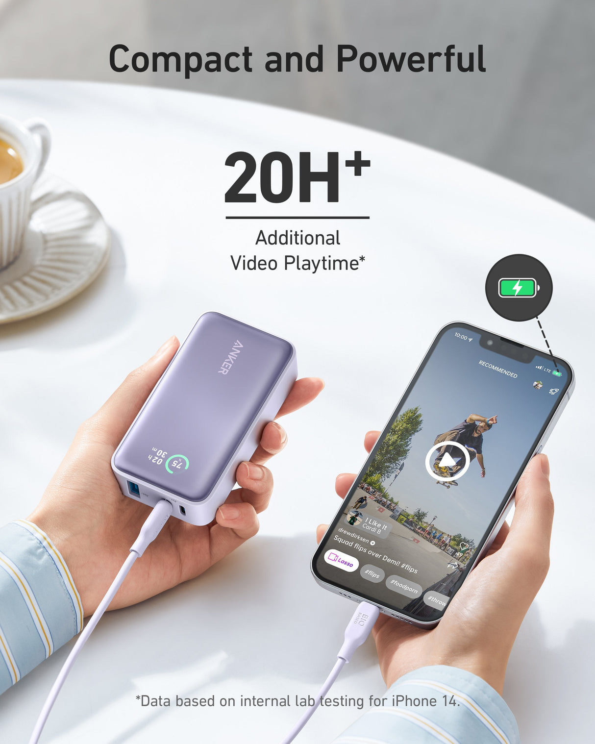 Anker 533 Power Bank B2b - Europe (Excluded Uk Plug) Negro Iteration 1