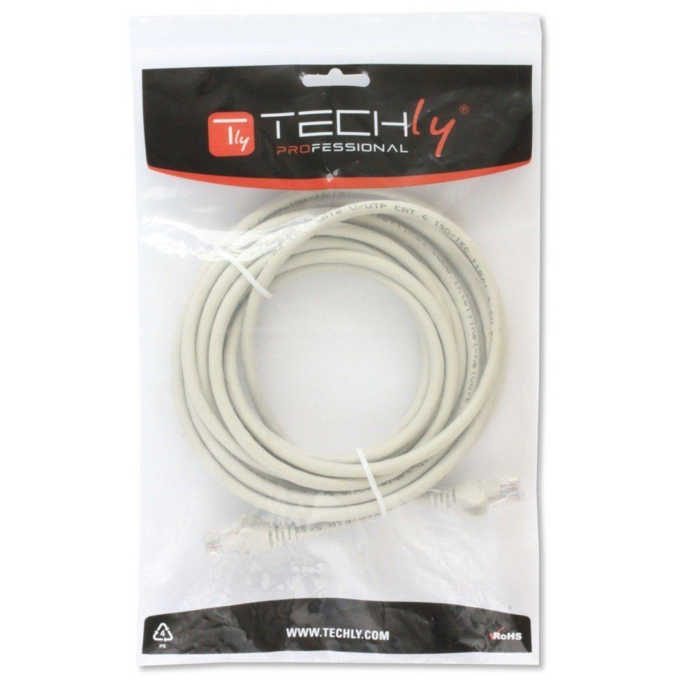 EAN 8054529029389 - Techly ICOC U6-6U-005-WHT cable de red Blanco 0,5 m Cat6 U/UTP (UTP) imagen 2