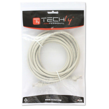 EAN 8054529029389 - Techly ICOC U6-6U-005-WHT cable de red Blanco 0,5 m Cat6 U/UTP (UTP) imagen 2