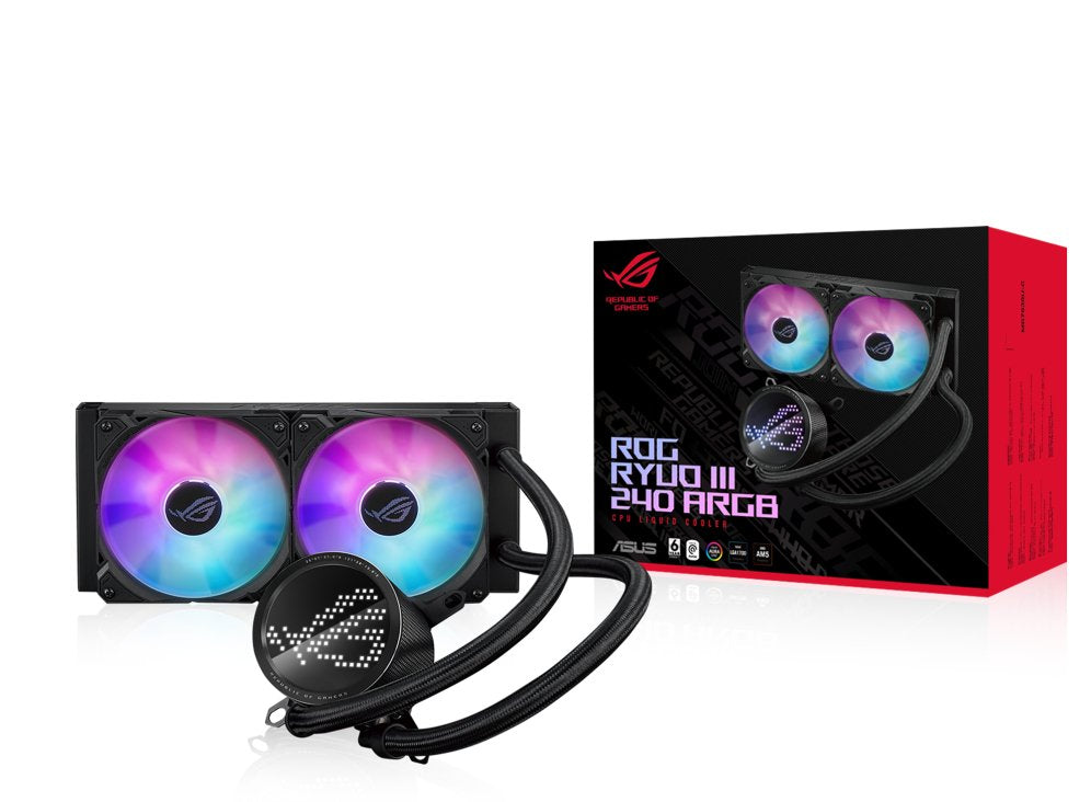 EAN 4711081927617 - ASUS ROG Ryuo III 240 ARGB Procesador Kit de refrigeración líquida 12 cm Negro imagen 8