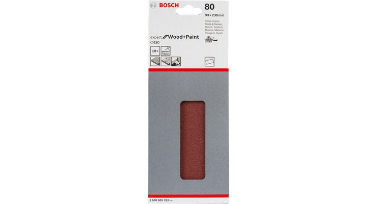 EAN 3165140161275 - Bosch 2 608 605 310 accesorio para lijadora 10 pieza(s) imagen 2