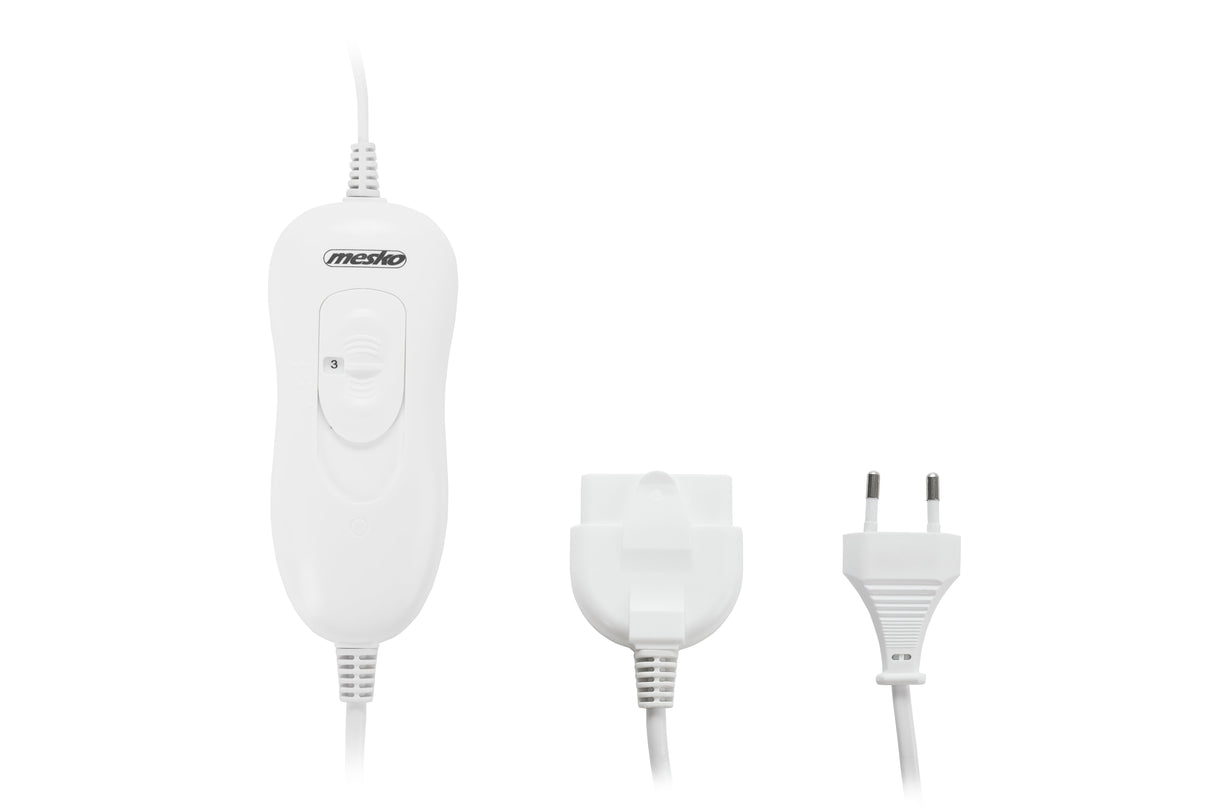EAN 5902934832564 - Mesko Home MS 7419 manta eléctrica y almohadilla 60 W Blanco Poliéster imagen 4