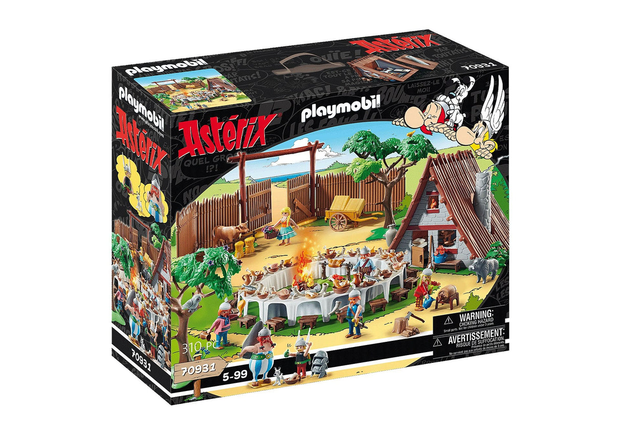 Playmobil 70931 Asterix: Banquete De La Aldea