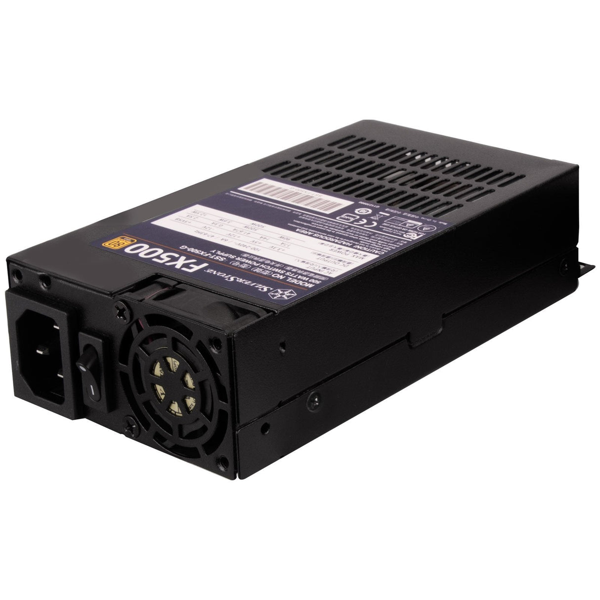 Fuente De Alimentación Silverstone 500w Flex Atx Sst-Fx500-G,