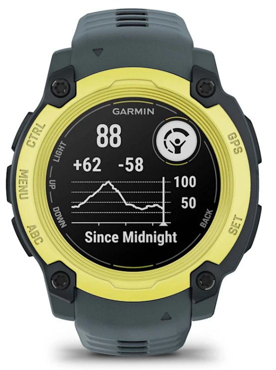 Smartwatch Garmin Instin E 40mm Amarillo Silicona Azul