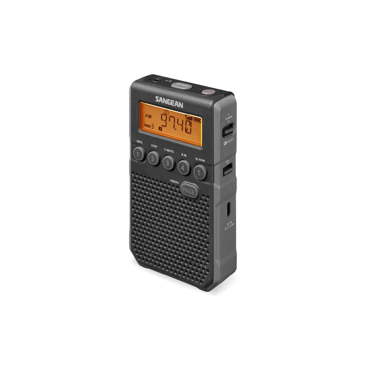 EAN 4711317995236 - Sangean DT-800 Portátil Digital Azul, Blanco imagen 2
