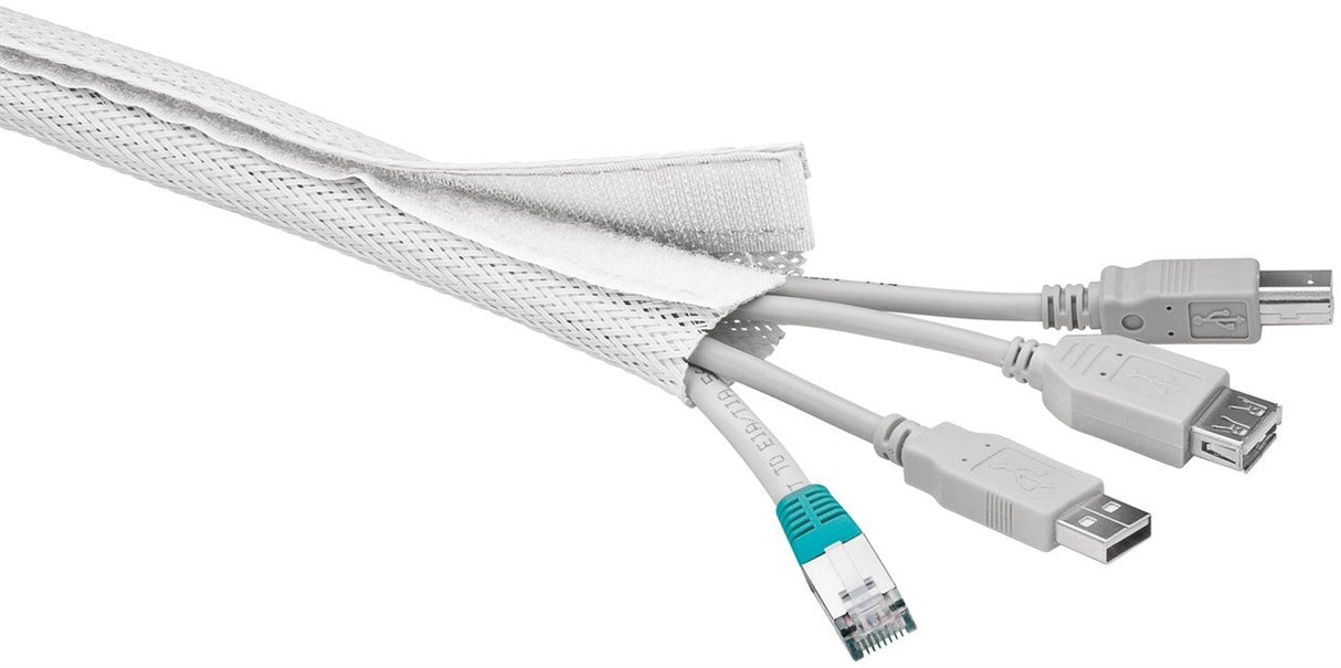 EAN 4040849519185 - Goobay 51918 pasacables Blanco imagen 2