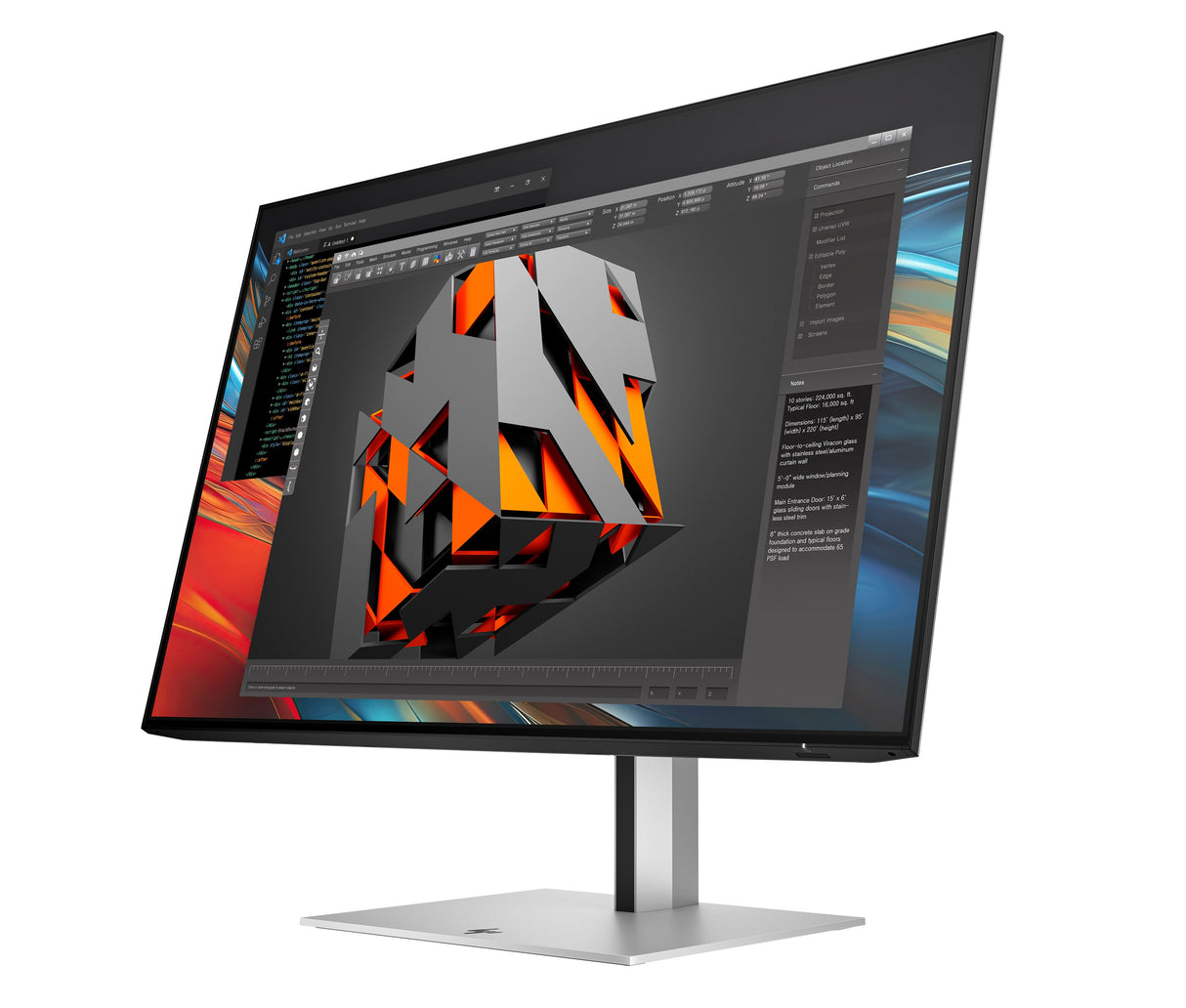 EAN 5715063476161 - HP Series 7 Pro 24 inch WUXGA Monitor - 724pn pantalla para PC 61 cm (24") 1920 x 1200 Pixeles LCD Plata imagen 11