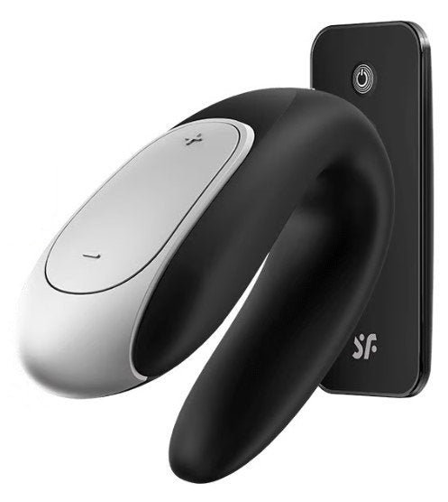Satisfyer - Double Fun Partner Vibrador Negro