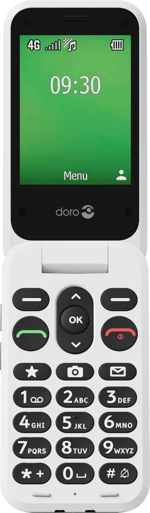 EAN 7322460089948 - Doro Leva E30 7,11 cm (2.8") 142,7 g Rojo, Blanco Característica del teléfono imagen 4