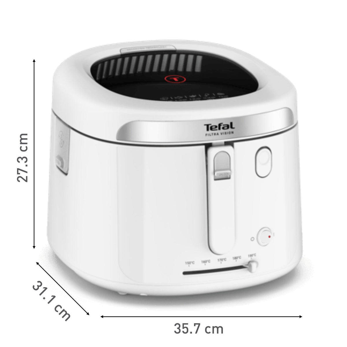 Tefal Filtra Vision Ff2541e0 Freidora Sencillo 2,1 L Independiente 1900 W Blanco