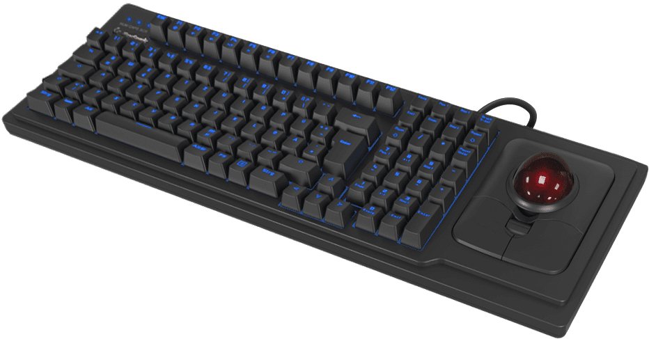 EAN 4250078174417 - KeySonic KSK-8202ELU-T (US) teclado Universal USB QWERTY Inglés de EE. UU. Negro imagen 1