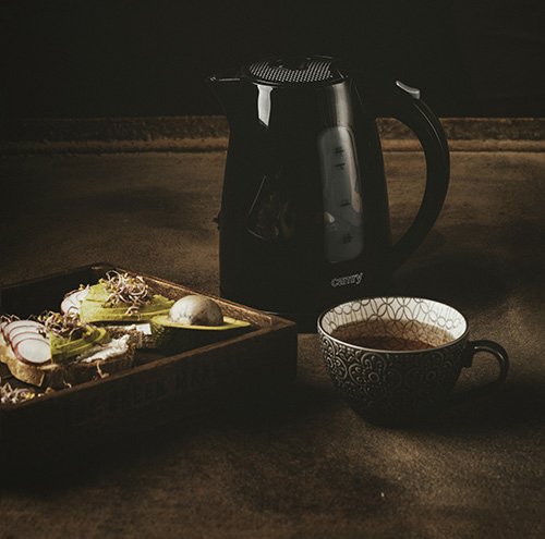 EAN 5908256839779 - Camry Premium CR 1255b tetera eléctrica 1,7 L 2200 W Negro imagen 7