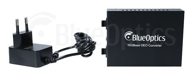 Blueoptics 10g Ethernet Convertidor De Medios 2x Sfp+ (Lr 10km & Rj45 80 M)