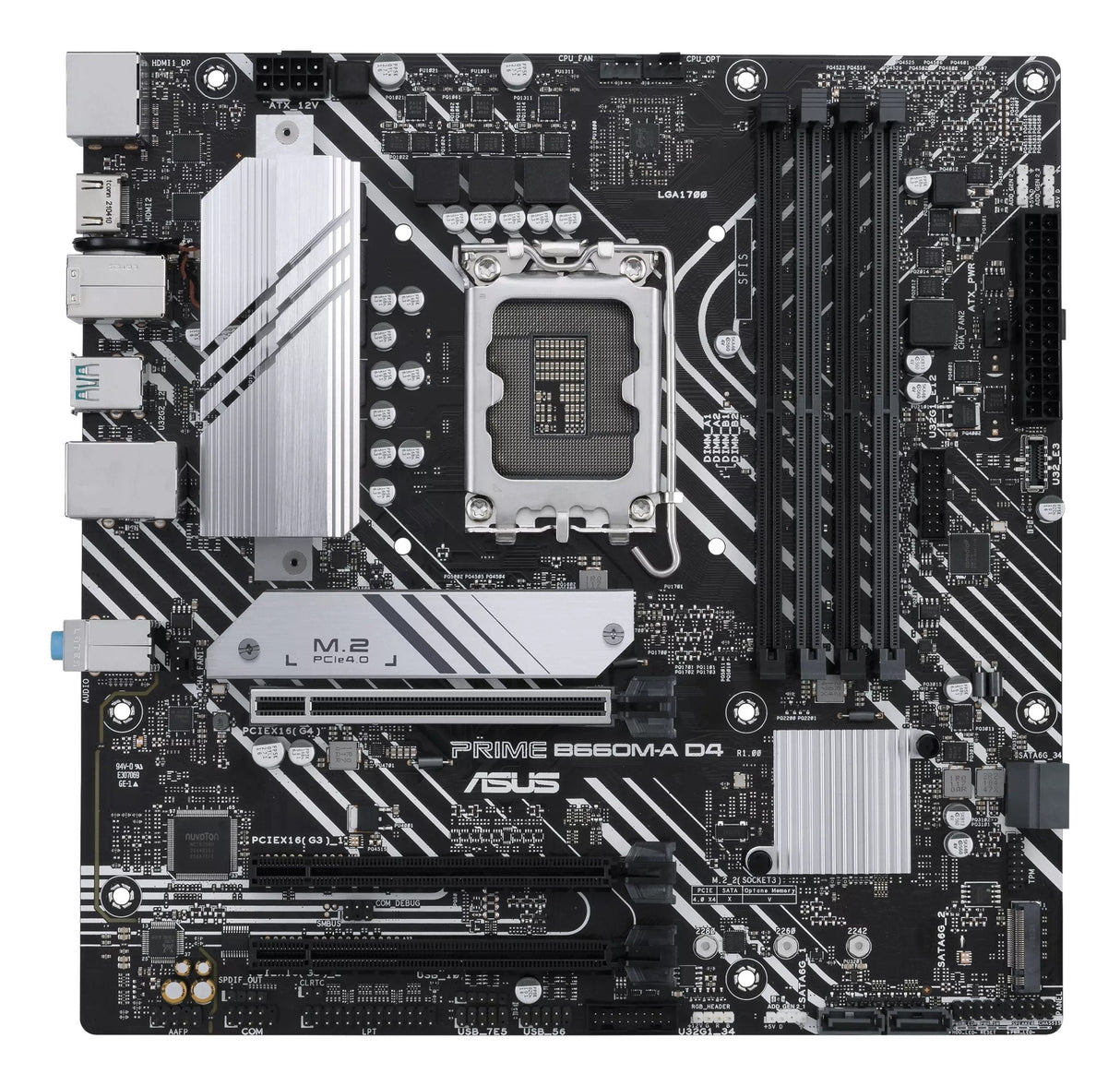 Placa Base Asus Prime B660m-A D4-Csm Socket 1700 Micro Atx