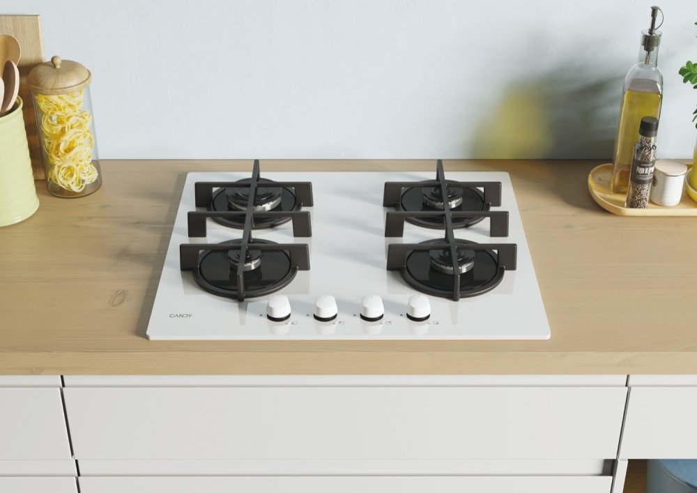 EAN 8059019002163 - Candy CVG6WW Blanco Integrado 59 cm Encimera de gas 4 zona(s) imagen 5