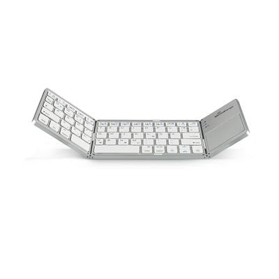 Mediarange Mros133 Teclado Bluetooth Qwertz Alemán, Suizo Plata