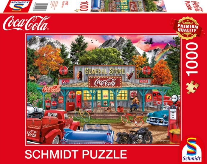 Schmidt Spiele Coca-Cola - Store, Puzzle 57597