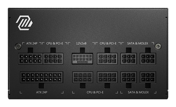 EAN 4711377246682 - MSI MAG A850GL PCIE5 II unidad de fuente de alimentación 850 W 20+4 pin ATX ATX Negro imagen 3