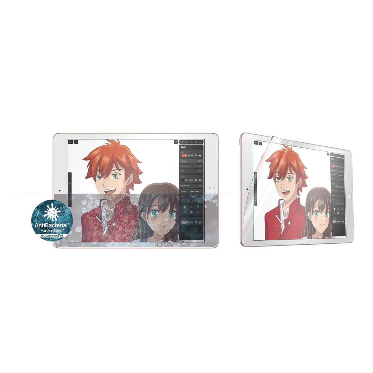 Panzerglass Apple Ipad 10.2 '' Papel Gráfico Ab Compatible Con Carcasas