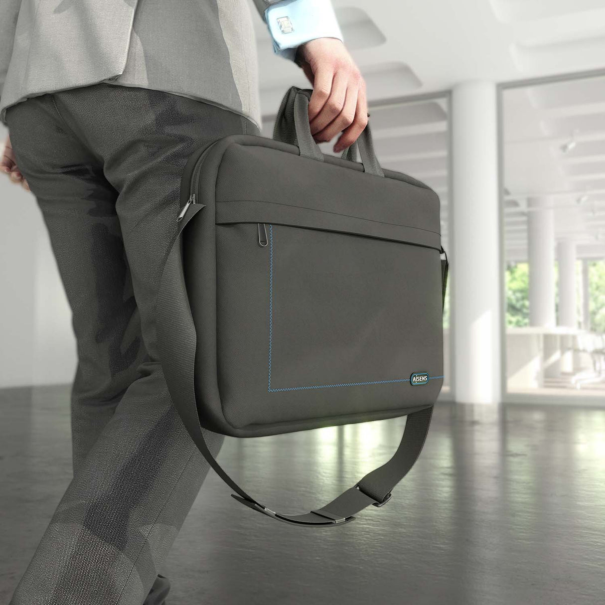 EAN 8435739901816 - AISENS ASBG-BC022-BK maletines para portátil 39,6 cm (15.6") Maletín imagen 6
