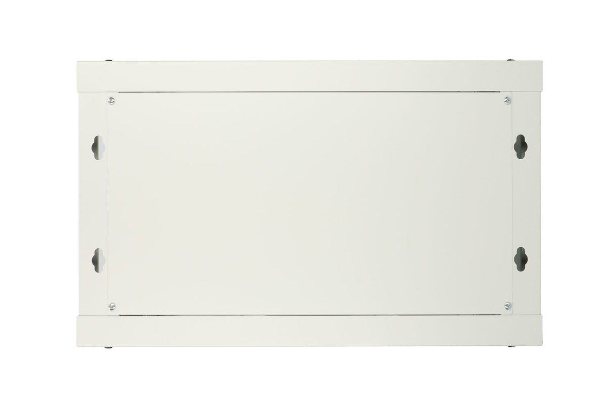 Armario Extralink 6u 600x600 Asp Gris Rackmount Montaje En La Pared, Puerta De Metal