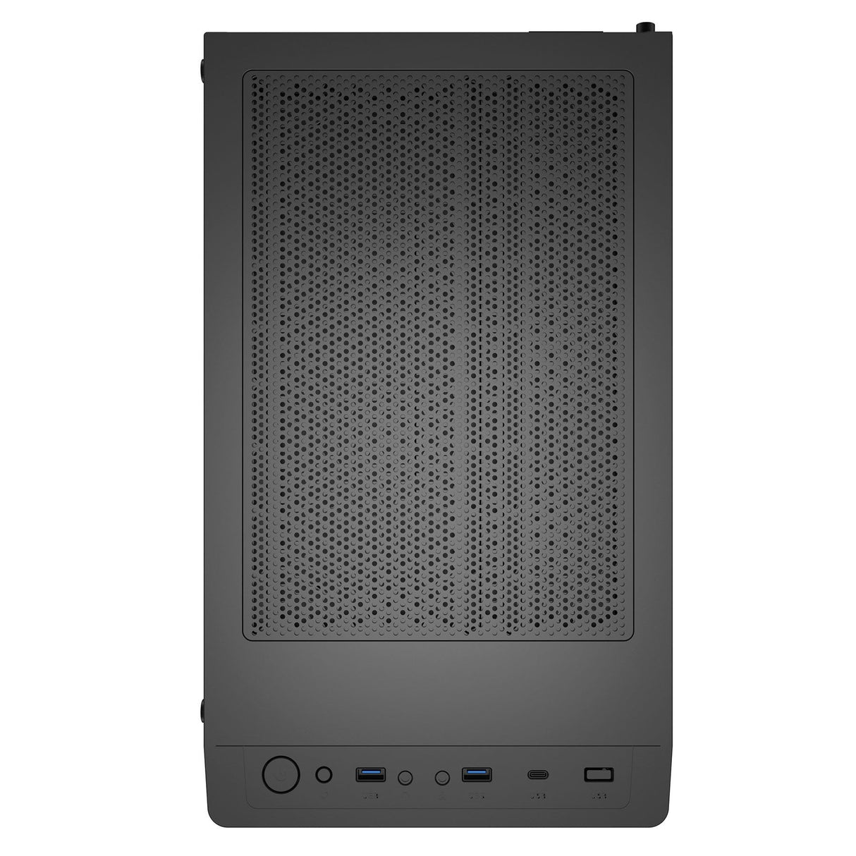 Abysm Danube Inva Mx202 Caja Torre Itx, Micro Atx - Lateral Cristal Templado - 3.5" Y 2.5" - Usb-A, Usb-C Y Audio - 3 Ventiladores Argb Instalado - Soporta Refrigeracion Liquida