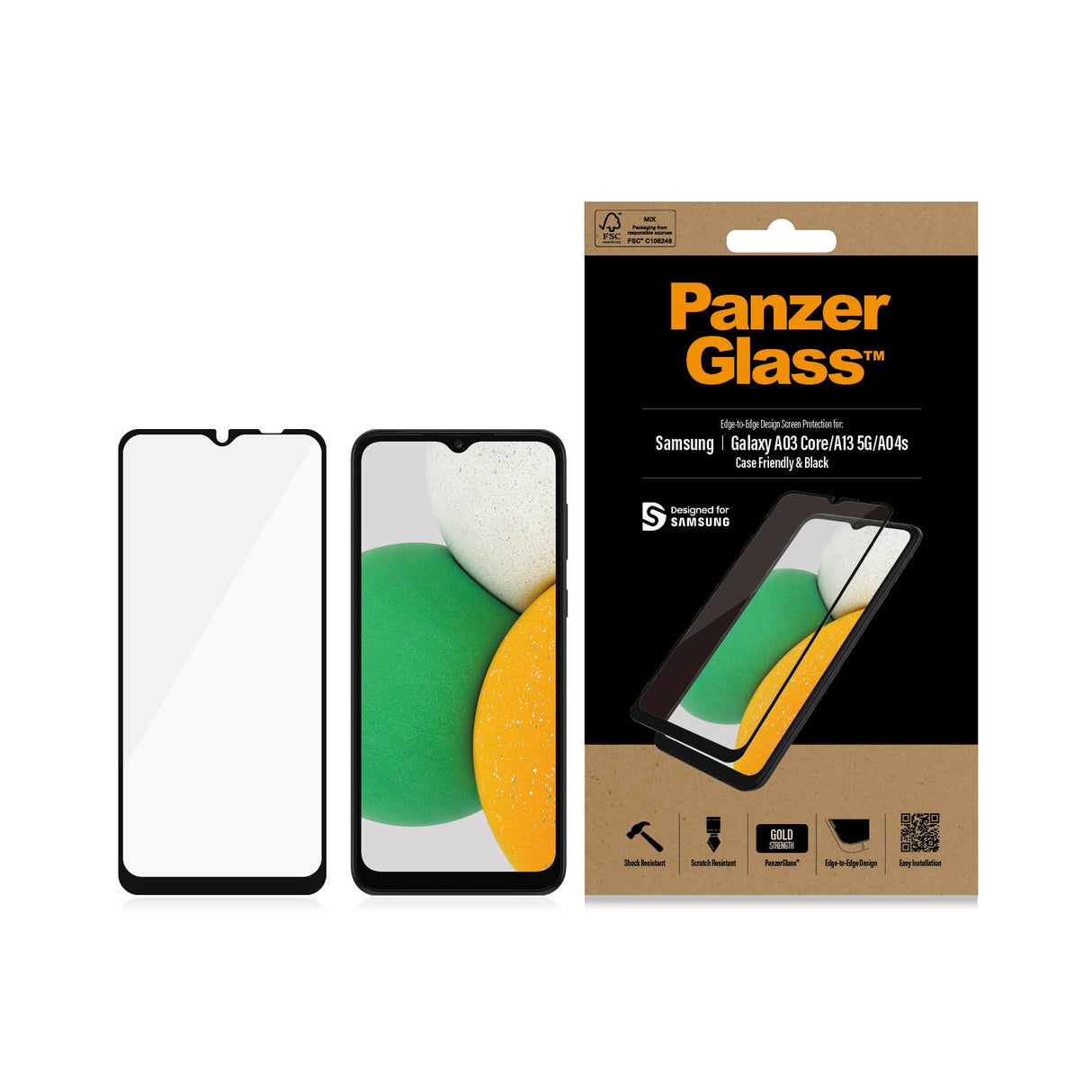 EAN 5711724072833 - PanzerGlass ® Screen Protector Samsung Galaxy A03 core | A13 5G | A04s Protector de pantalla 1 pieza(s) imagen 6