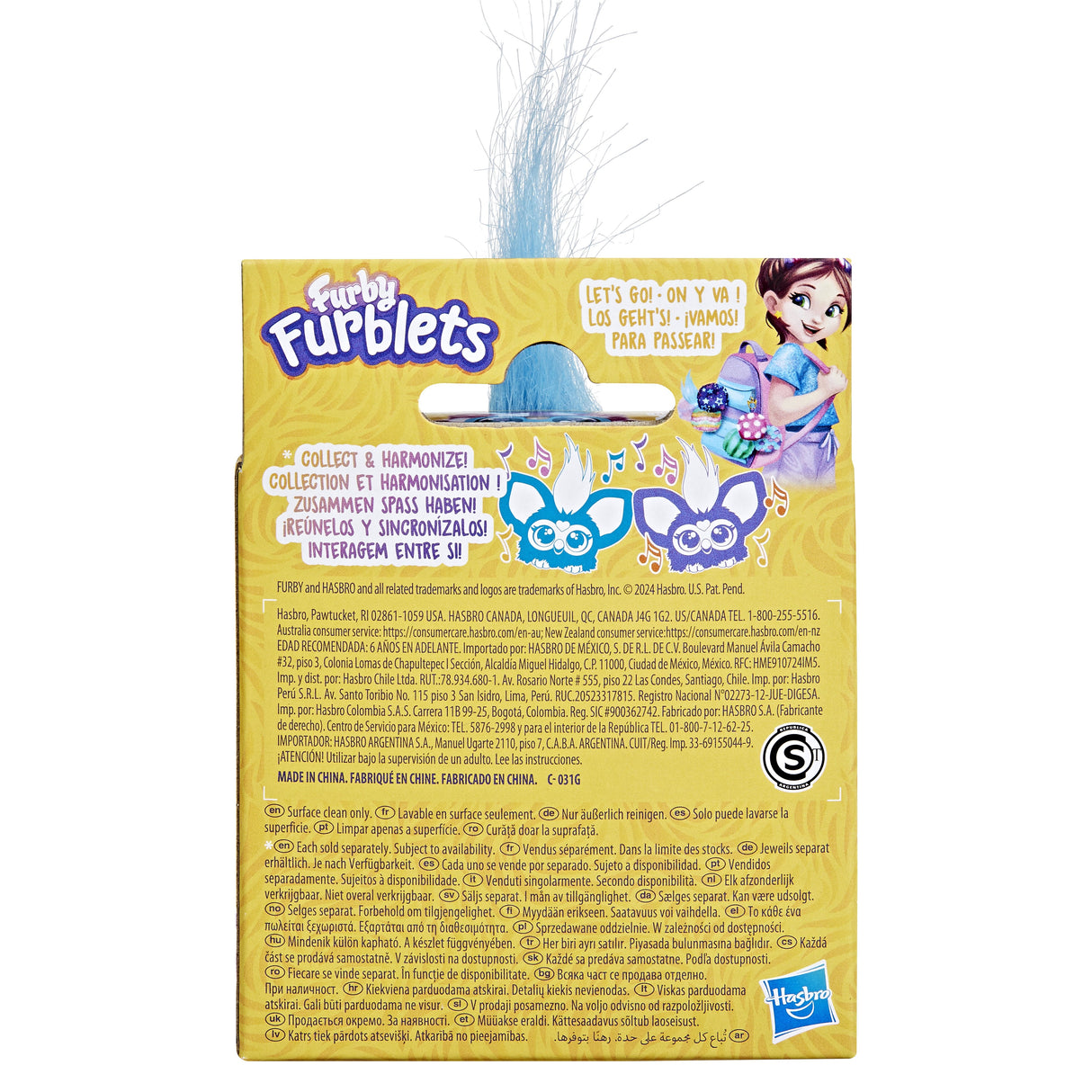 Hasbro Furby Furblets Dah-Tee, Peluche, Multicolor G04035x2