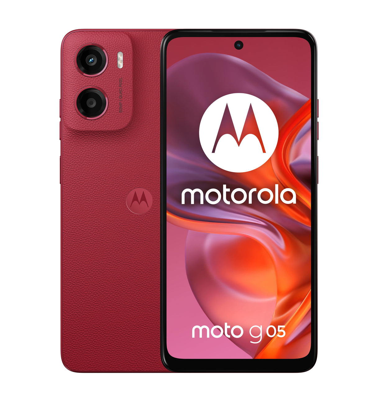 EAN 0840023284908 - Motorola moto g05 16,9 cm (6.67") SIM doble Android 15 4G USB Tipo C 4 GB 128 GB 5200 mAh Rojo imagen 2