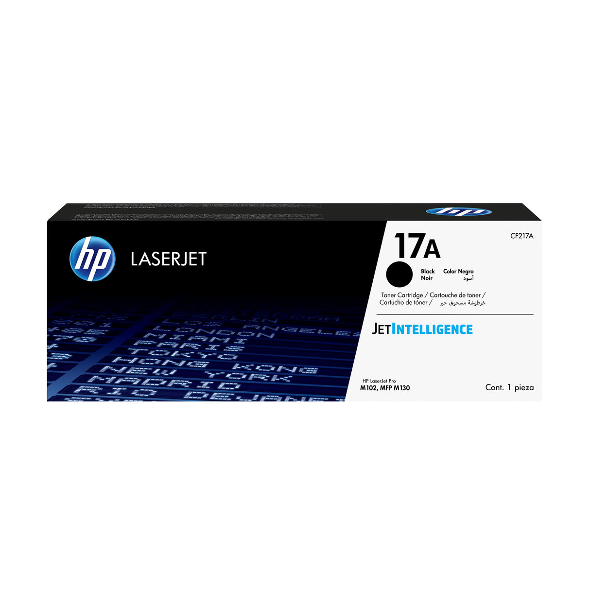 EAN 0889894797407 - HP 17A Black Original LaserJet Toner Cartridge cartucho de tóner 1 pieza(s) imagen 1