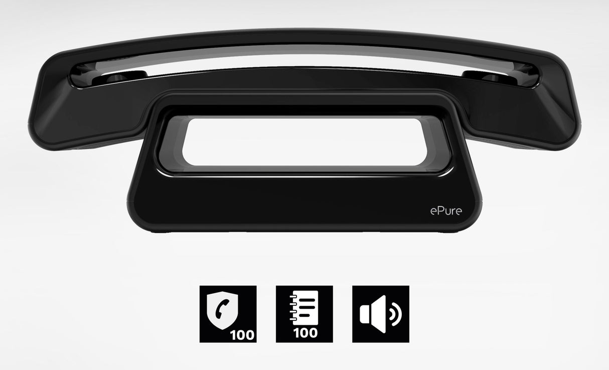 EAN 3700601428155 - Alcatel ePure#3 Iconic Teléfono DECT Identificador de llamadas Negro imagen 1