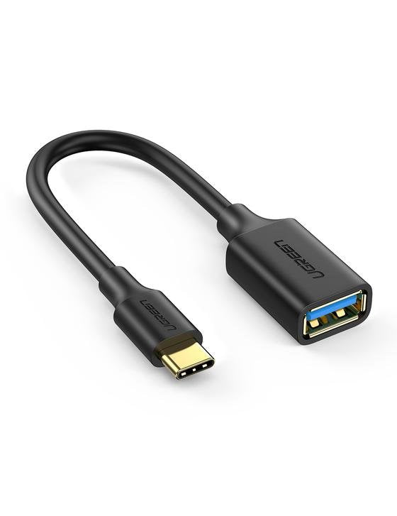 Adaptador Usb 3.0 Tipo C Ugreen Negro 150 Mm