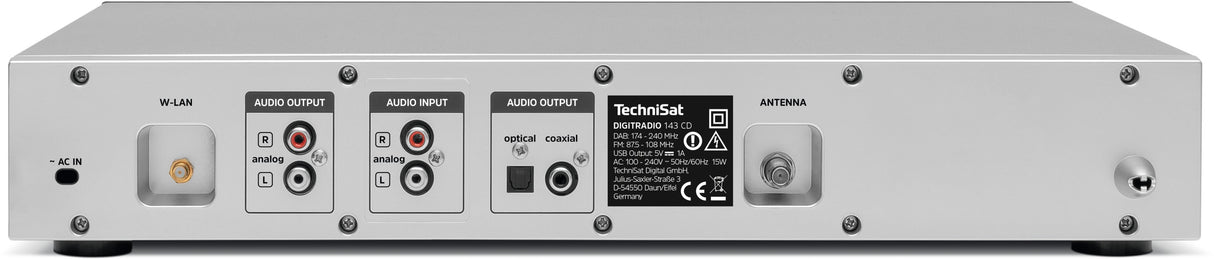 EAN 4019588139893 - TechniSat DigitRadio 143 CD (V3) Internet Analógico y digital Plata imagen 5