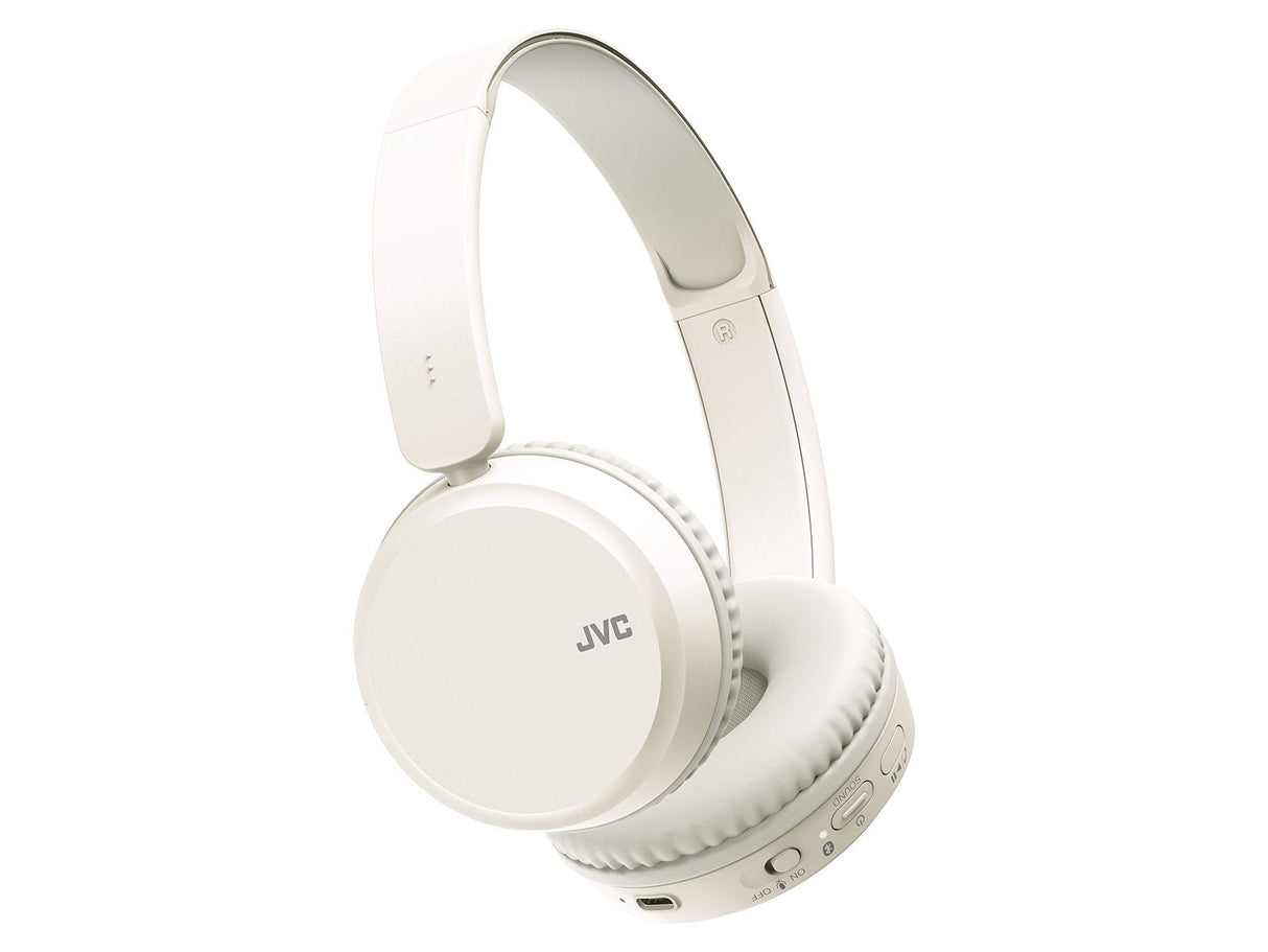 Auriculares Inalámbricos Jvc Ha-S36w Con Micrófono Bluetooth Blancos