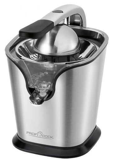 EAN 4006160115437 - ProfiCook PC-ZP 1154 Exprimidor lenta 160 W Negro, Acero inoxidable imagen 1