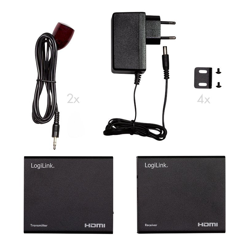 Logilink Hdmi Extender Splitter-Set Über Ip,70m,1x2-Port